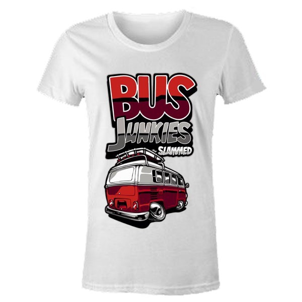 Bus Junkies Slammed, vosvos tişört, araba hediyesi